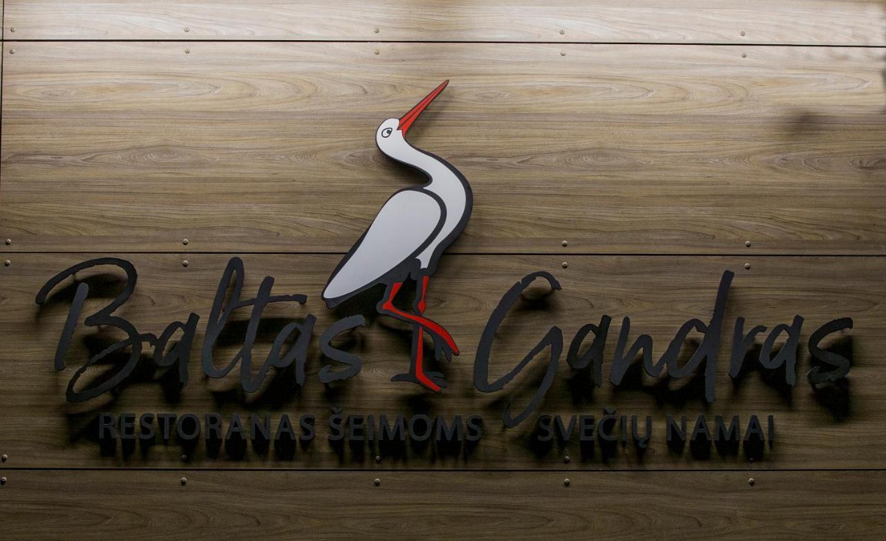 Baltas Gandras Hotel Naisiai Luaran gambar
